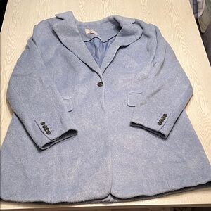 LOFT PlusLight Blue Blazer Coat